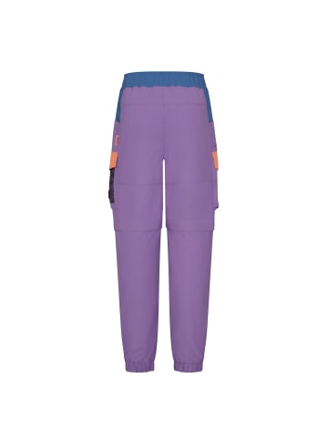 Trollkids Zipp-Off-Cargohose Lillesand in violet sorbet/graphite