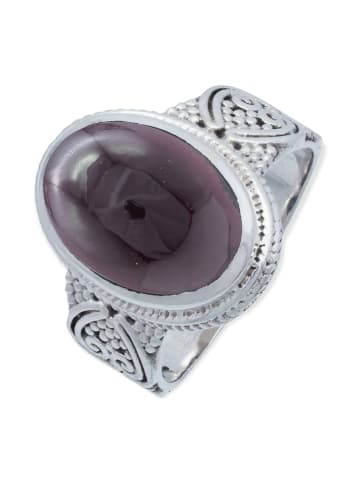 mantraroma 925er Silber - Ringe mit Granat