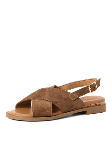 Tamaris Schaftsandalen in Braun