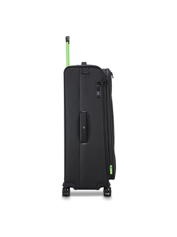 Roncato Norway 4 Rollen Trolley 77 cm mit Dehnfalte in nero