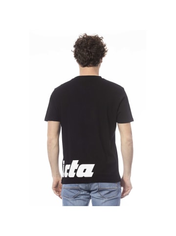 Invicta Schwarz Baumwolle Herren T-Shirt