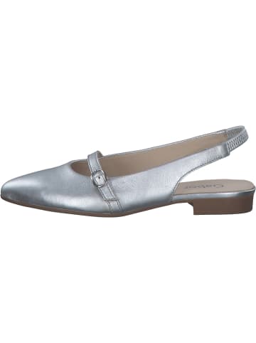 Gabor Fashion Sling-Ballerinas in Silber