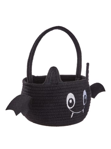 Butlers Korb TRICK OR TREAT Fledermaus in Schwarz