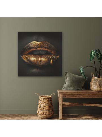 OnlyWow Akustibild Goldene Lippen