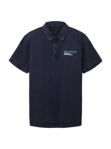 Tom Tailor Poloshirt in dunkelblau