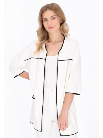 DreiMaster Maritim Cardigan in white