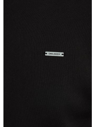 SMILODOX Zip Hoodie Ilyas in Schwarz