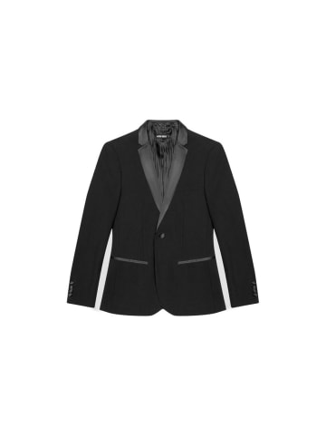 Schwarz Polyester Blazer