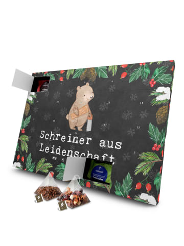 Mr. & Mrs. Panda Adventskalender Schreiner Leidenschaft mit Spruch in Kreidetafel