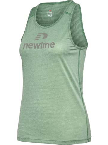 Newline T-Shirt "Nwlfontana Singlet Woman" in Grün
