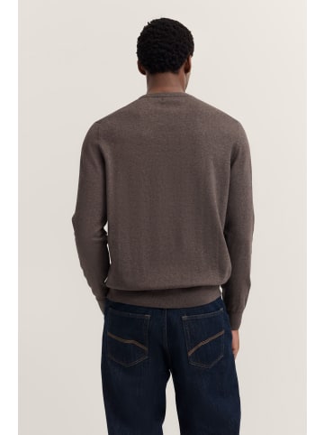 Bugatti Pullover Rundhals in 90-braun