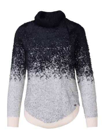 KOROSHI Women's soft jacquard stitch sweater in weiß