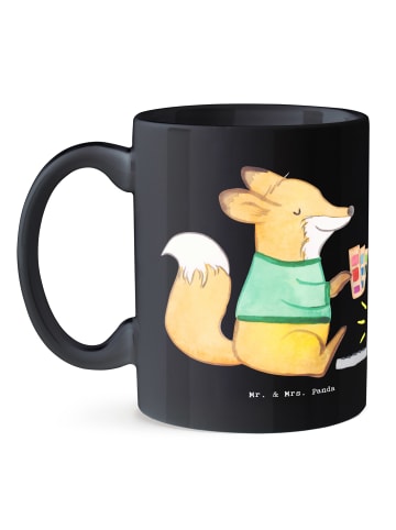 Mr. & Mrs. Panda Coffee Mug CMYK Designer mit Spruch in Schwarz