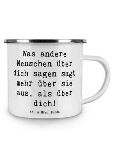 Mr. & Mrs. Panda Kaffeetasse Spruch Mobbing bewältigen Selbstwer... in Weiß