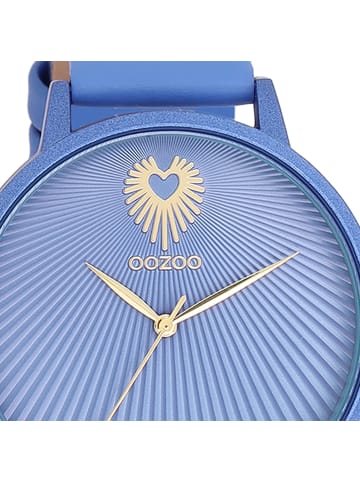 Oozoo Armbanduhr Oozoo Timepieces blau groß (ca. 42mm)