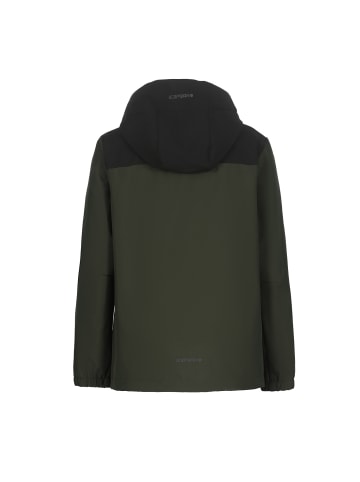 Icepeak Softshelljacke mit Kapuze Konan Jr in Dunklegrün