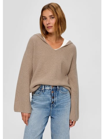 s.Oliver Strickpullover in 82W2_sandfarben