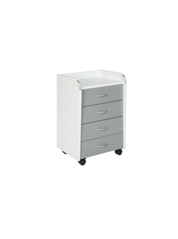 ebuy24 Kommode Printi Weiß 40 x 36 cm