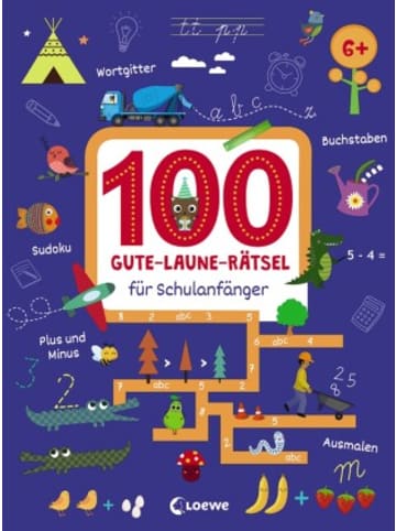 Loewe Verlag Buch - 100 Gute-Laune-Rätsel für Schulanfänger