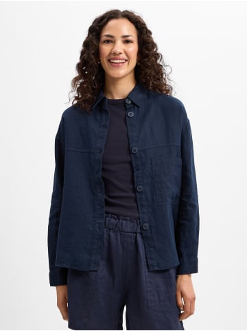 Marie Lund Bluse in marine