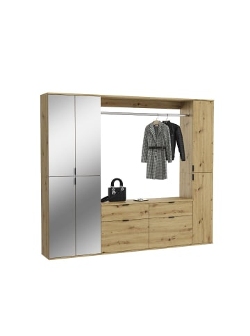 ebuy24 Garderobenmöbel ProjektX Eiche 212 x 34 cm
