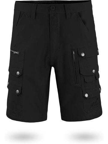 Normani Outdoor Sports Herren Shorts Mojave in Schwarz