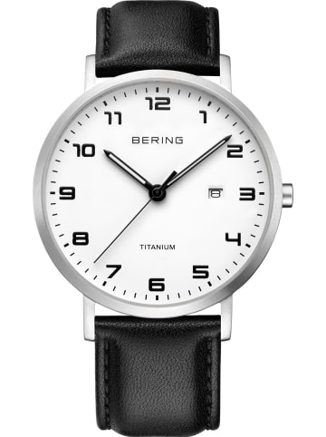 Bering Uhr in Weiß