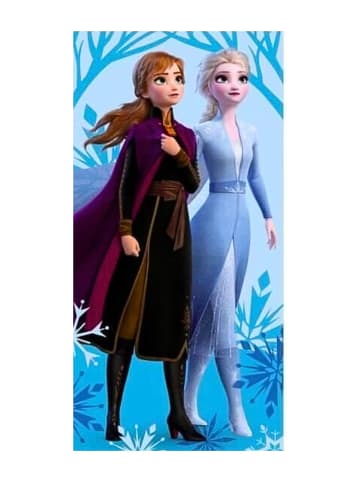 Disney Frozen Strand-/Badetuch Disney Frozen Elsa & Anna - (L) 140 cm x (B) 70 cm in Bunt