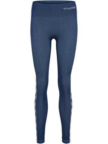 Hummel Hummel Leggings Hmlmt Yoga Damen Atmungsaktiv Schnelltrocknend Nahtlosen in INSIGNIA BLUE