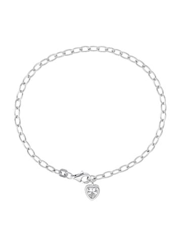Amor Armband Silber 925, rhodiniert in silber