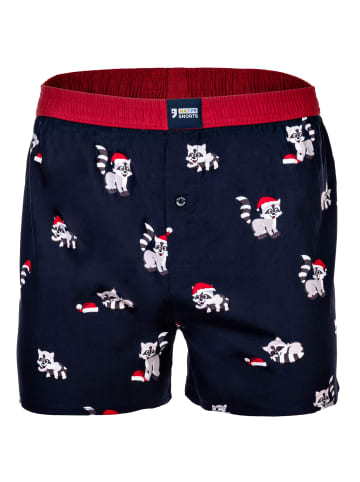 Happy Shorts Web-Boxershorts 1er Pack in Raccoon