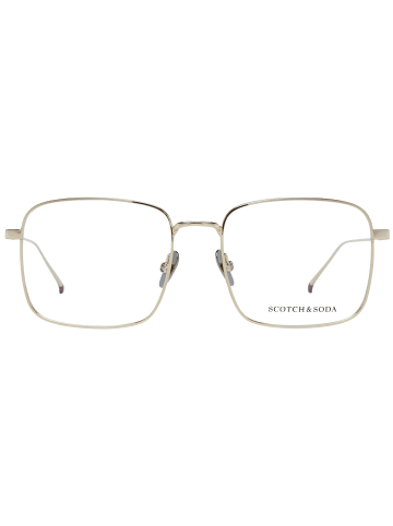 Scotch & Soda Männer Optische Fassungen Quadratisch Gold