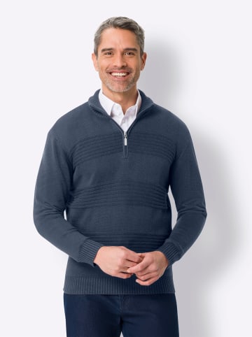 Sieh an! Pullover in rauchblau