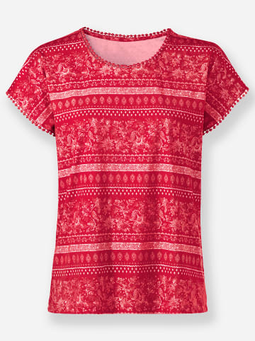 WITT WEIDEN Print-Shirt in erdbeere-ecru-bedruckt