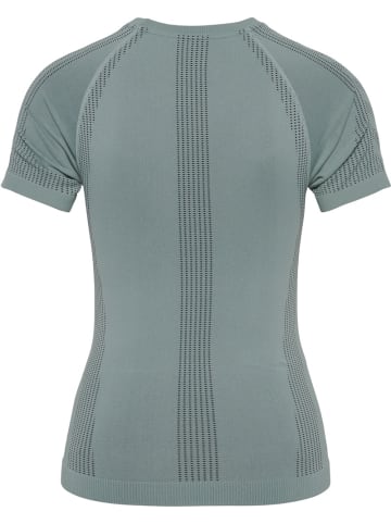 Hummel T-Shirt "Mt Shaping Seamless T-Shirt" in Grün