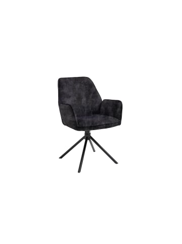 byLiving 2er-Set: Esszimmerstuhl Blair in Anthrazit - 57 (B) x 61 (L) x 89 (H) cm