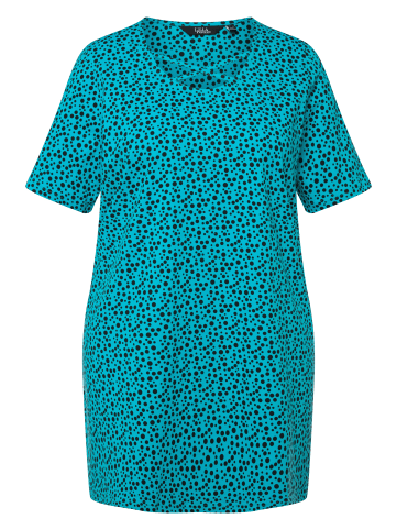 Ulla Popken Longshirt in tiefes aqua