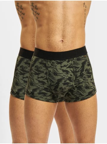 Alpha Industries Alpha Industries Boxershorts in dark green/black