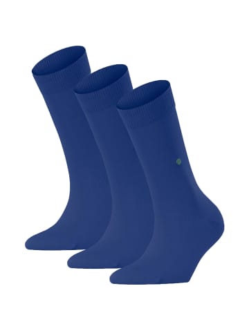 Burlington Socken 3er Pack in Marine