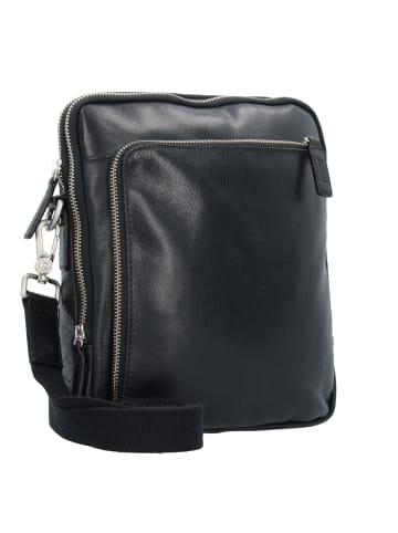 PICARD Buddy Umhängetasche Leder 23 cm in schwarz