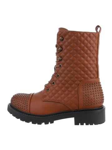 Ital-Design Stiefelette in Camel