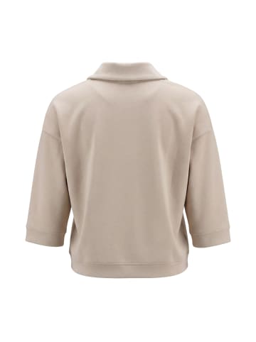 Zero  Sweatshirt unifarben in French Oak