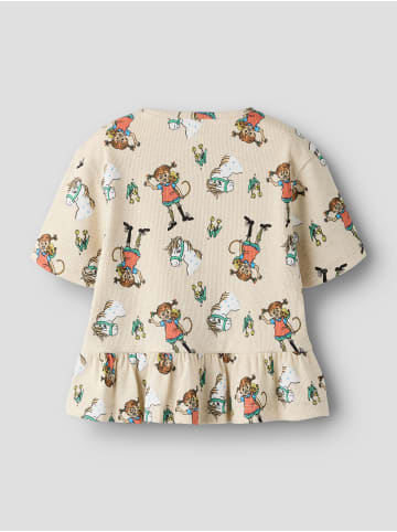 name it T-Shirt in Peyote Melange
