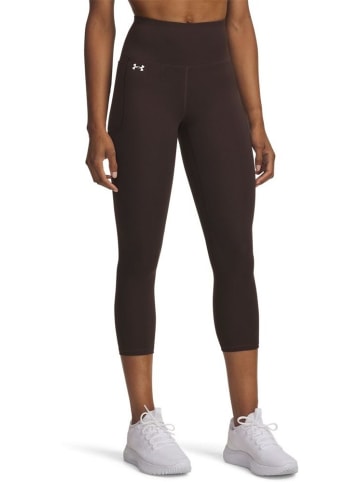 Under Armour Leggings "Motion Capri" in Braun