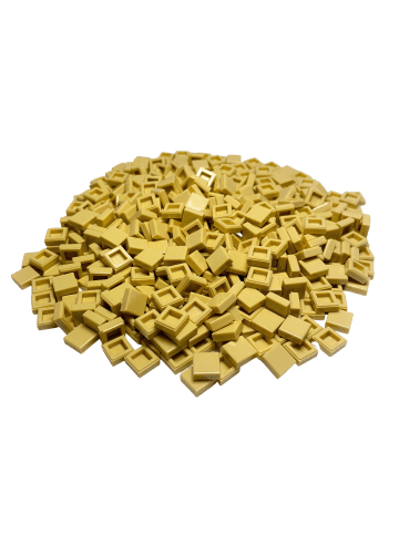 LEGO 1x1 Fliesen Hellbeige 3070b 50x Teile - ab 3 Jahren in beige