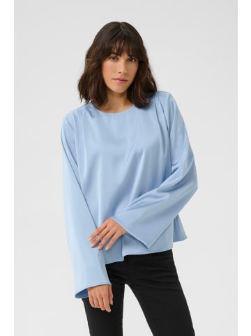 Kaffe Langarm-Bluse KAhill in Soft Chambray