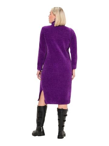 Ulla Popken Midikleid in dunkles violett