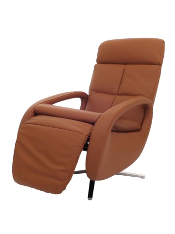 MCW Relaxsessel L11 mit Liegefunktion und drehbar, Braun