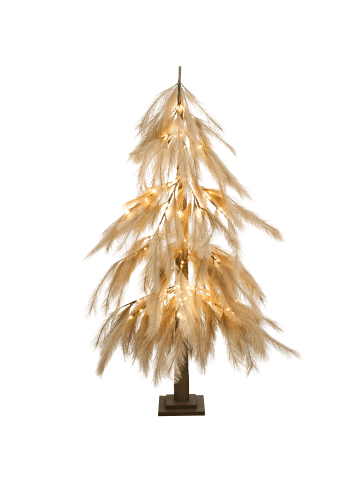 Beliani LED Deko BIFROST in Beige/Braun - (W) 78 x (H) 123 x (L) 78 cm