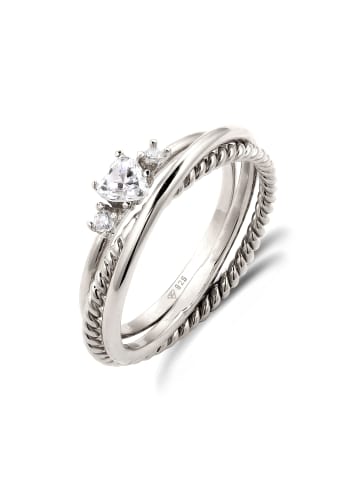Elli Ring 925 Sterling Silber in Silber